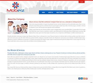 Web Design by pb for this project | Design: #1405936