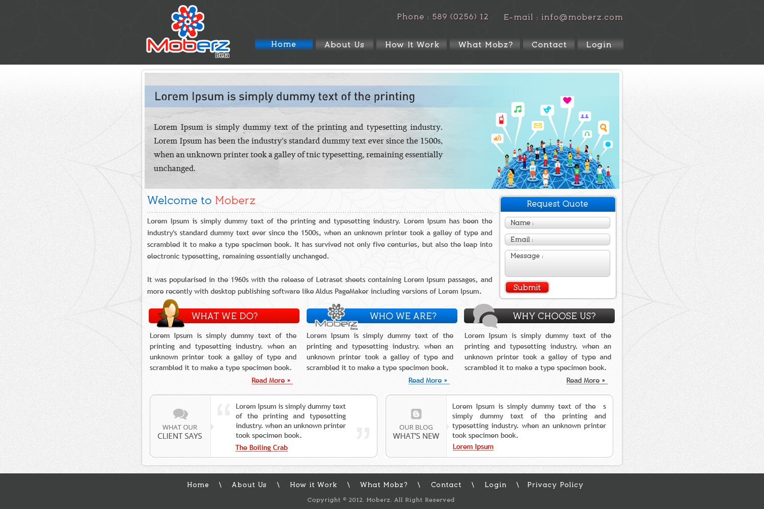 Web Design by sandeepkhunt for this project | Design #1411071