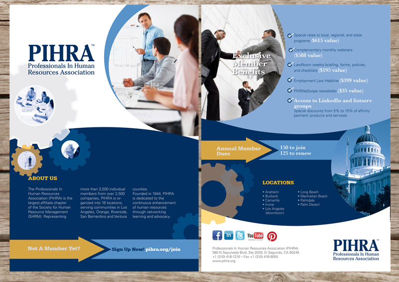 Flyer Design by san011 for Professionals In Human Resources Association (PIHRA) | Design #1373452