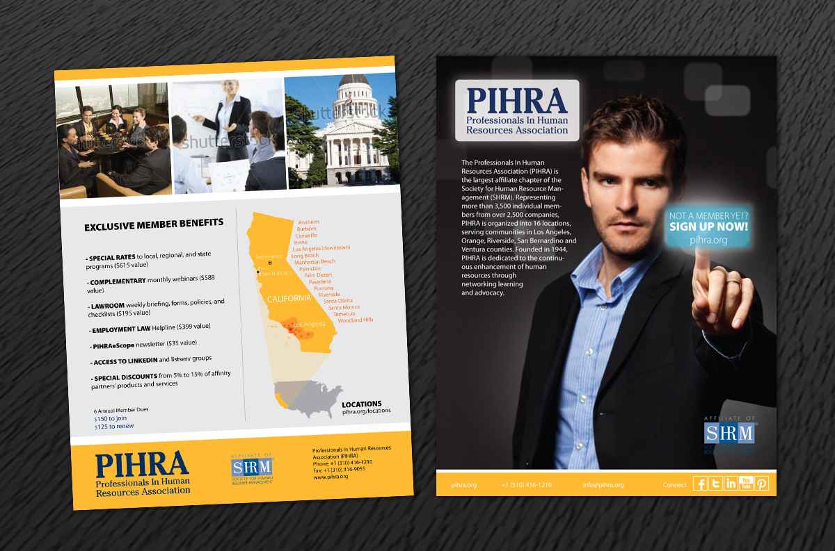 Design de Flyer par Svetlin Angelov pour Professionals In Human Resources Association (PIHRA) | Design #1390097