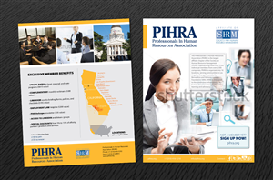 Flyer Design by Svetlin Angelov for Professionals In Human Resources Association (PIHRA) | Design: #1390106