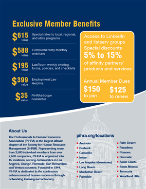 Flyer Design by rkailas for Professionals In Human Resources Association (PIHRA) | Design #1374293