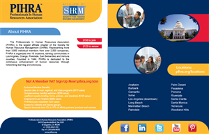 Flyer Design by Blind for Professionals In Human Resources Association (PIHRA) | Design: #1368306