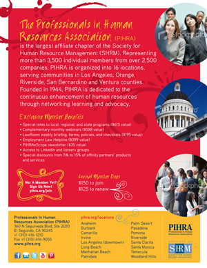 Flyer Design by gakdesign for Professionals In Human Resources Association (PIHRA) | Design #1388737