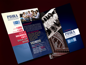 Flyer Design by Mainstream Graphix for Professionals In Human Resources Association (PIHRA) | Design #1372189
