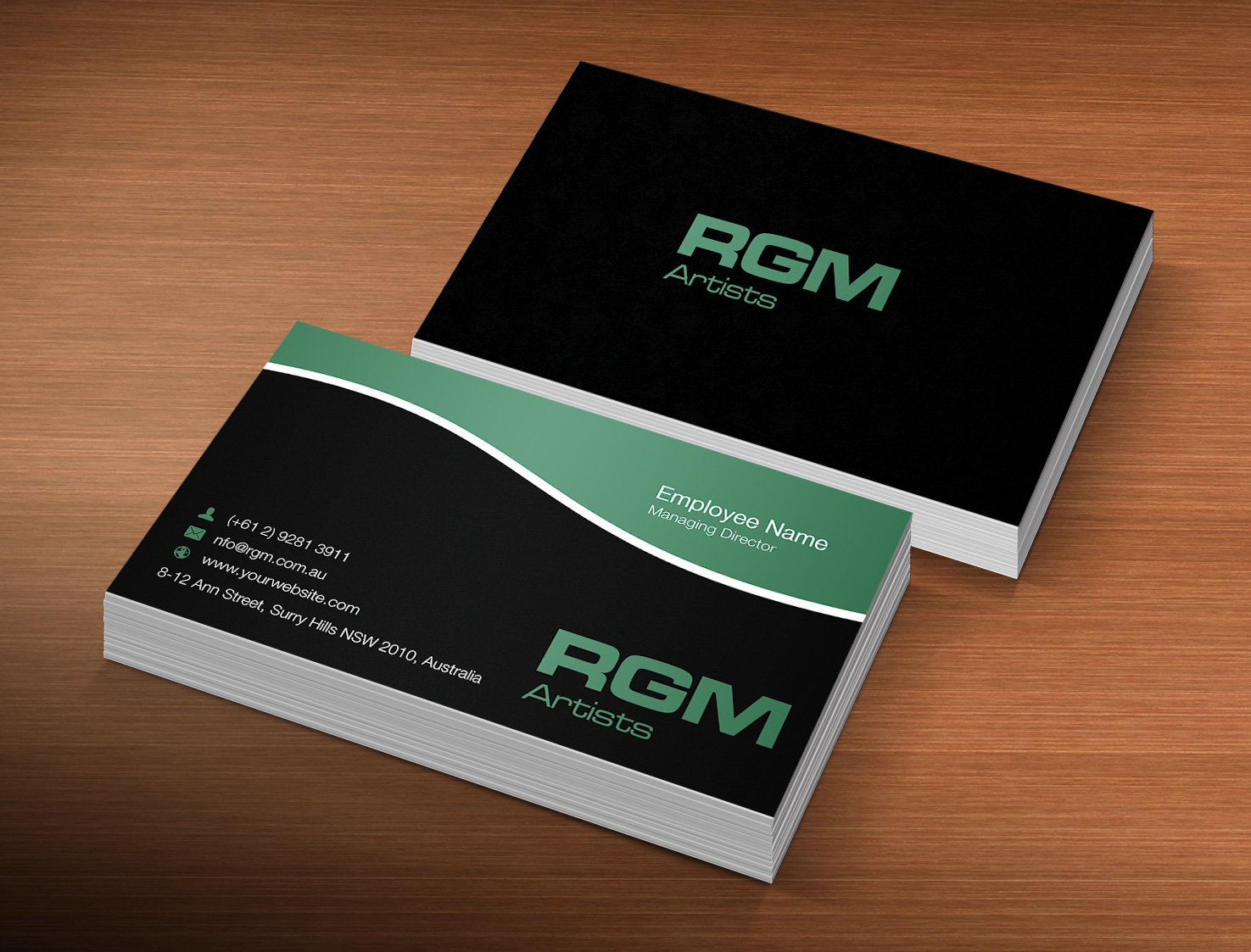 Design de Carte de Visite par Lanka Ama pour Media Venture Partners Pty Ltd | Design #4850007