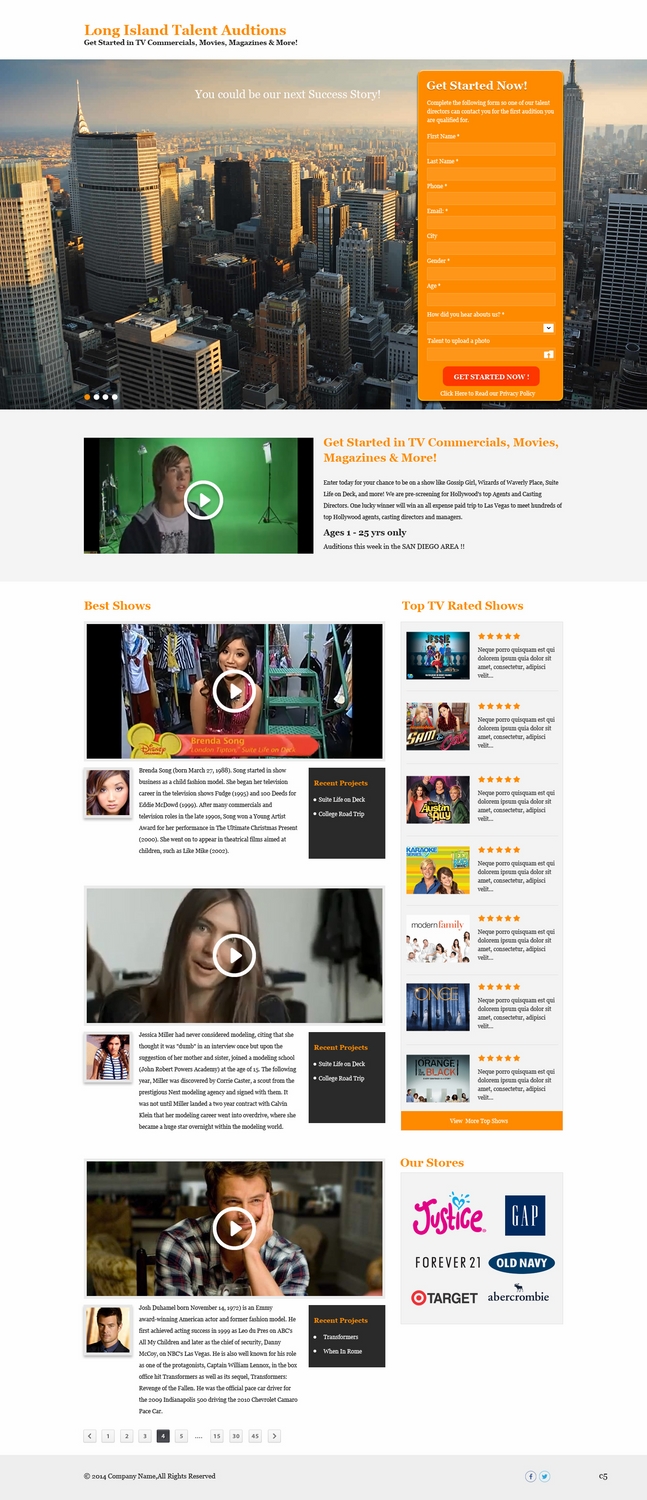 Design de Page d'Accueil par pb pour The Singular Focus Inc. | Design #4870843