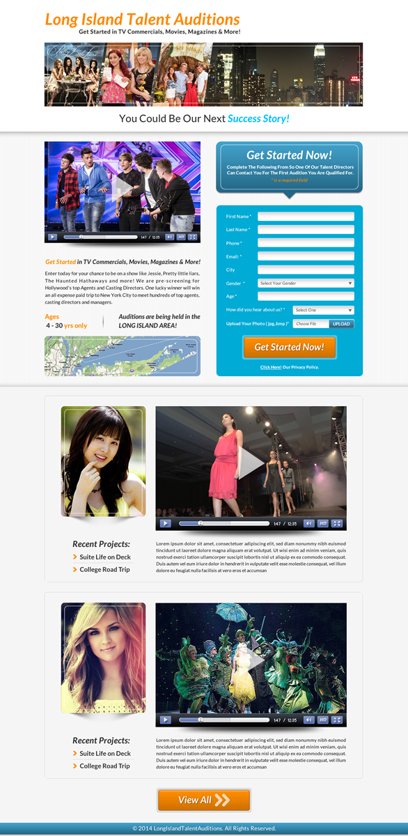 Design de Page d'Accueil par Sbss pour The Singular Focus Inc. | Design #4848757