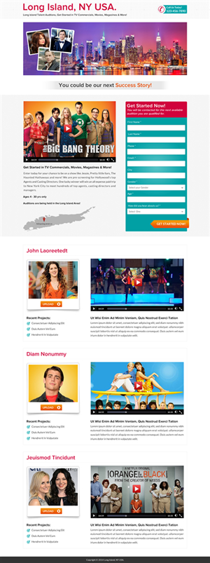 Design de Page d'Accueil par Sbss pour The Singular Focus Inc. | Design : #4854960