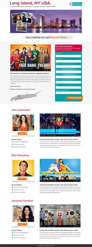 Design de Page d'Accueil par Sbss pour The Singular Focus Inc. | Design : #4854962