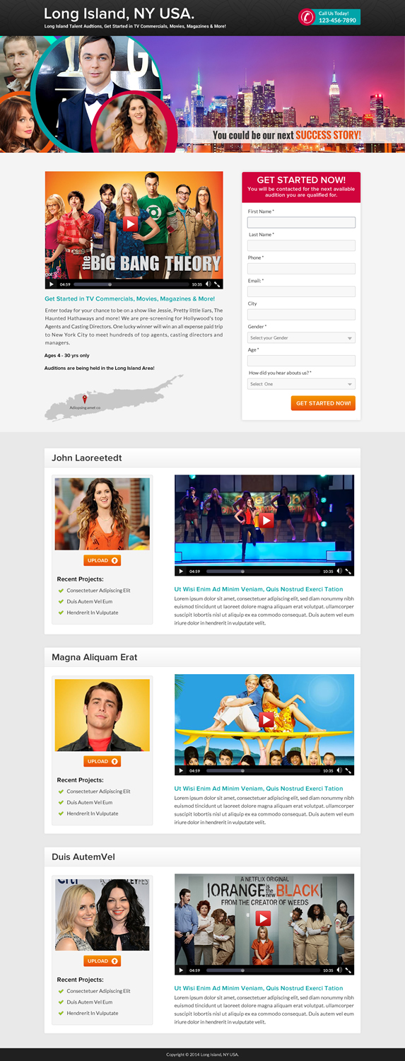 Design de Page d'Accueil par Sbss pour The Singular Focus Inc. | Design #4860422