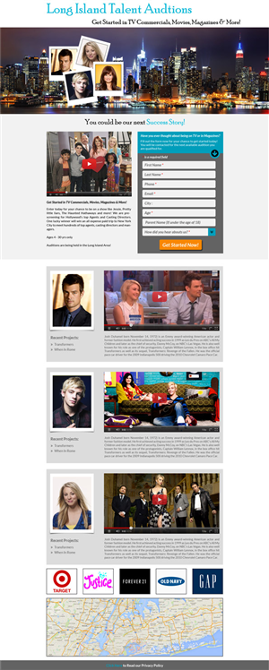 Design de Page d'Accueil par Advent Innovative pour The Singular Focus Inc. | Design : #4992722