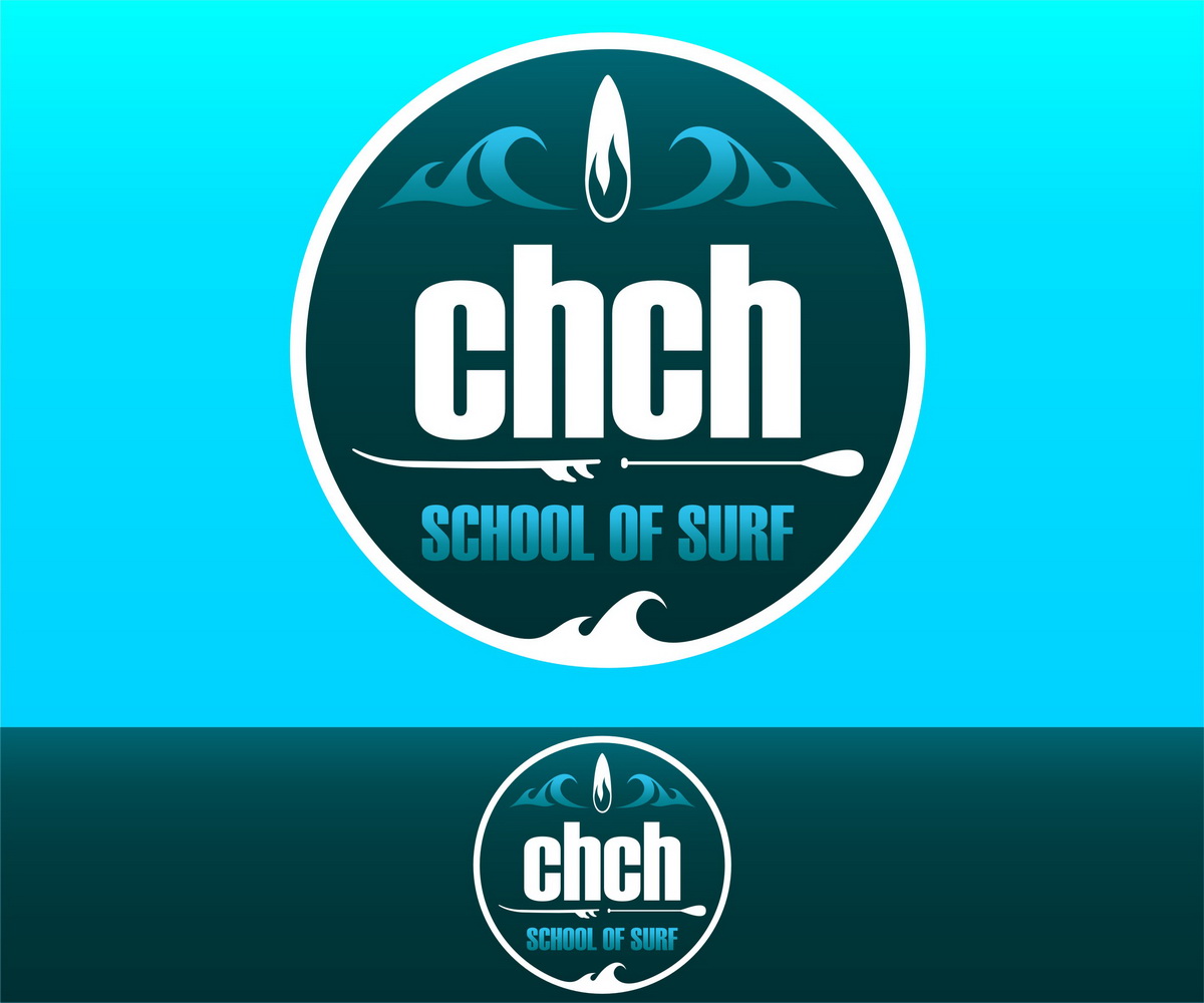 Logo Design by hamkur for chch school of surf | Design #4862392