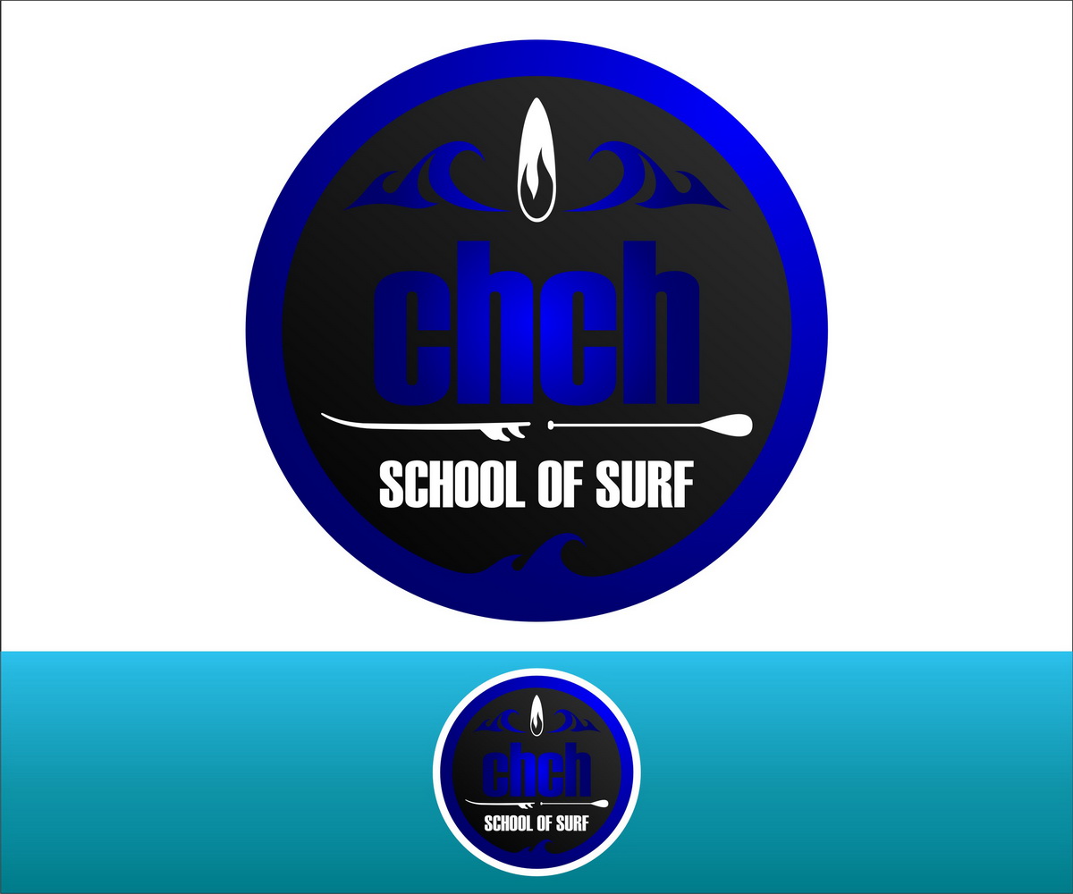 Logo Design by hamkur for chch school of surf | Design #4863108