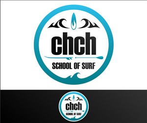 Logo Design by hamkur for chch school of surf | Design: #4863145