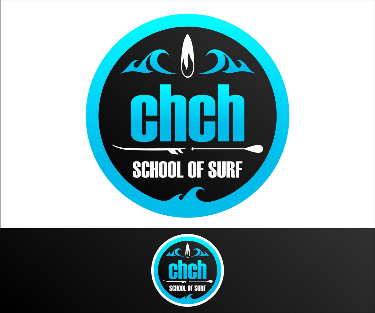 Logo Design by hamkur for chch school of surf | Design #4863166
