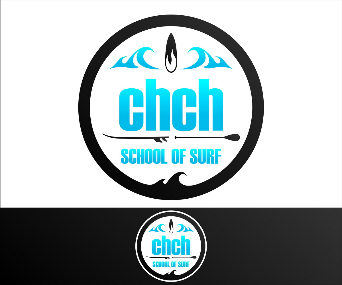 Logo Design by hamkur for chch school of surf | Design #4863167