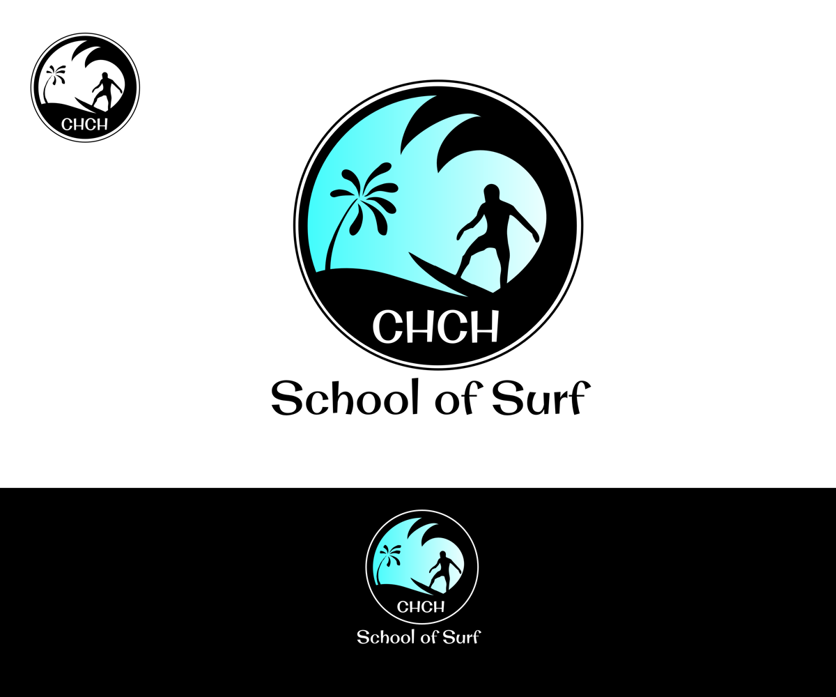 Logo Design by Living Horses Graphics for chch school of surf | Design #4846983