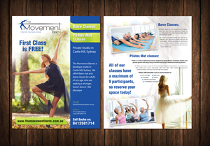 New Boutique Pilates and Barre studio needs a flyer to promote classes. | Flyer Design by meet007