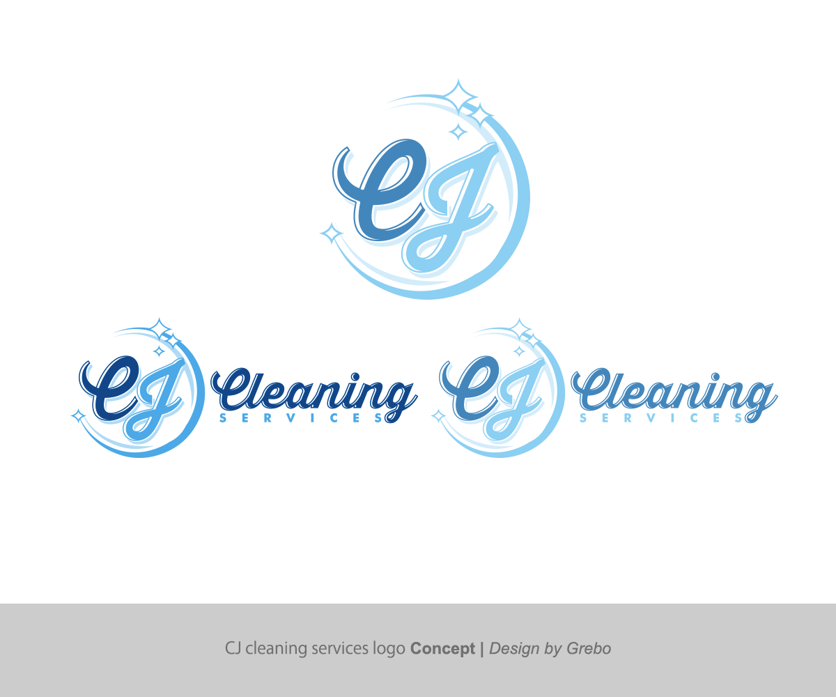 Design de Logo par Grebo pour CJ cleaning services | Design #4864249