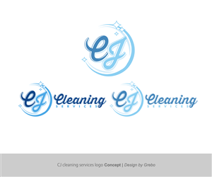 Logo Design by Grebo for CJ cleaning services | Design #4864249