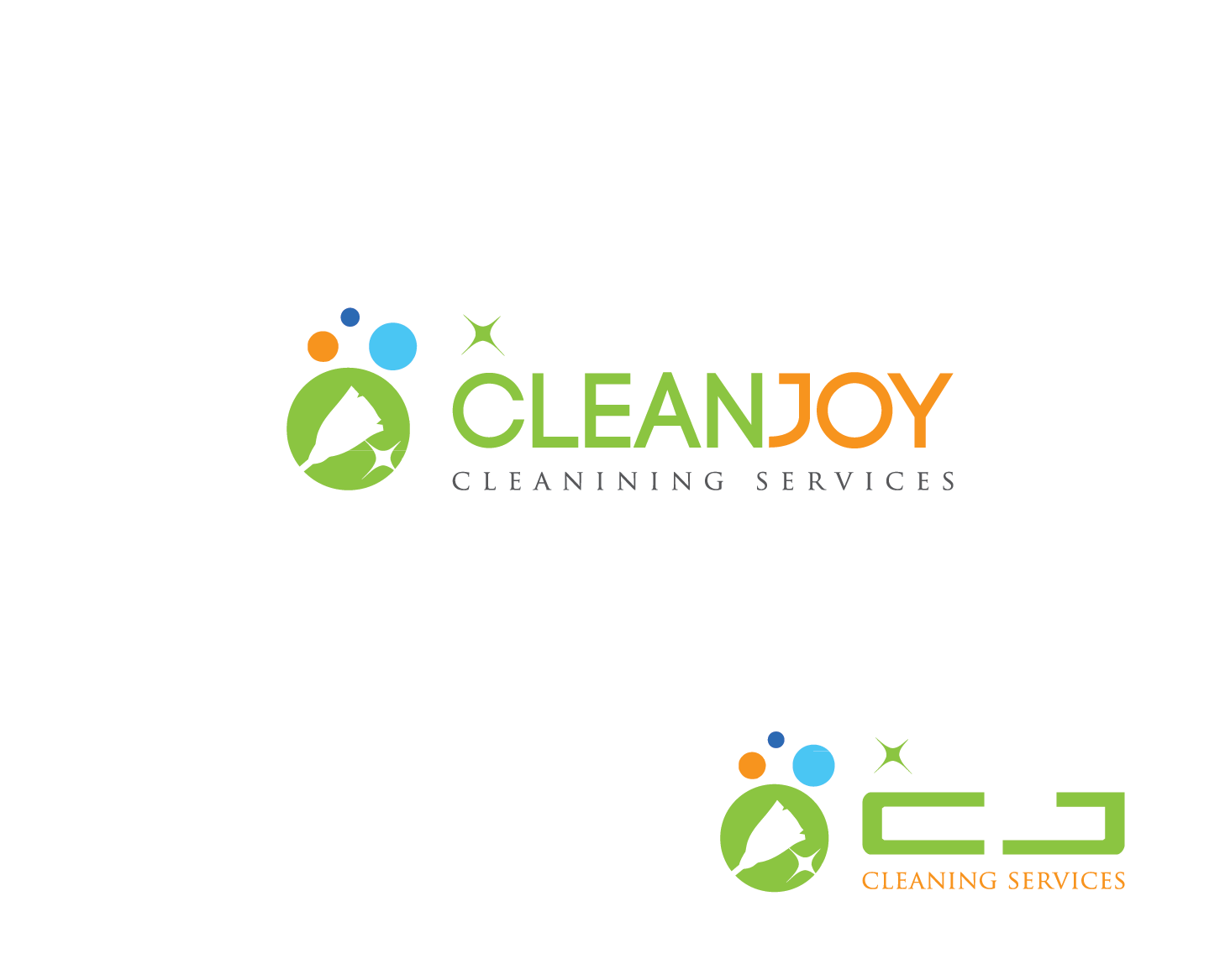 Logo Design by Pv_999 for CJ cleaning services | Design #4876719
