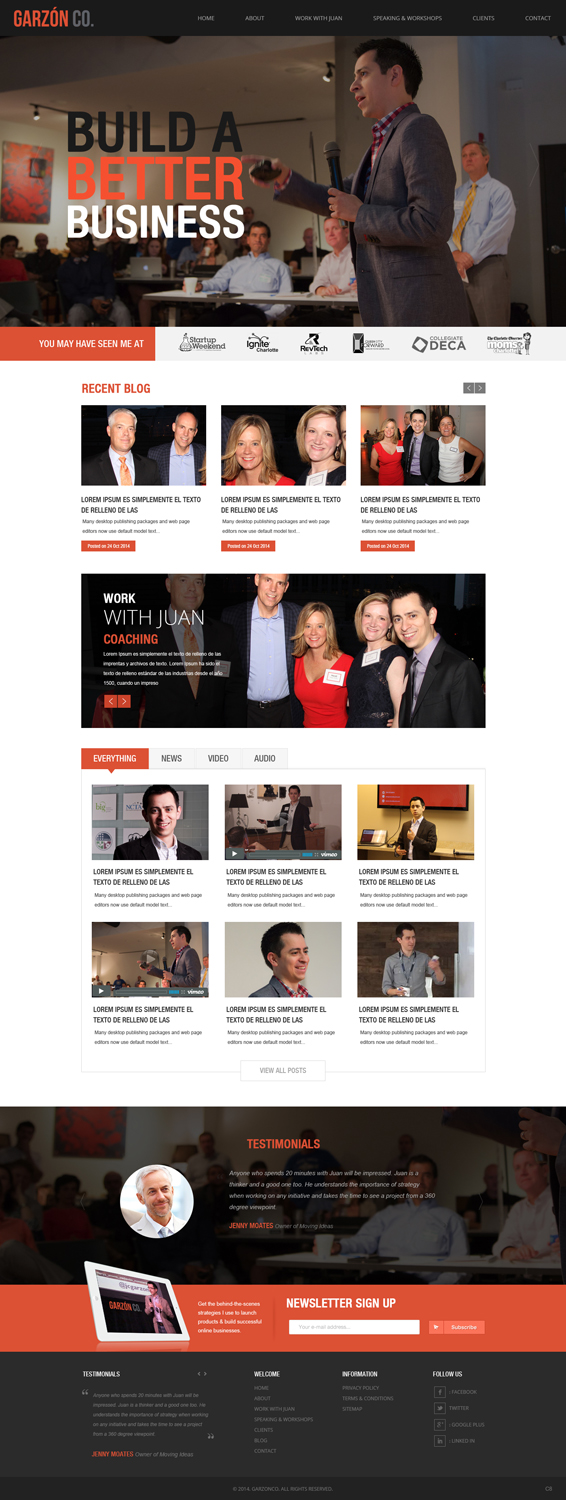Wordpress Design by pb for this project | Design #4888685