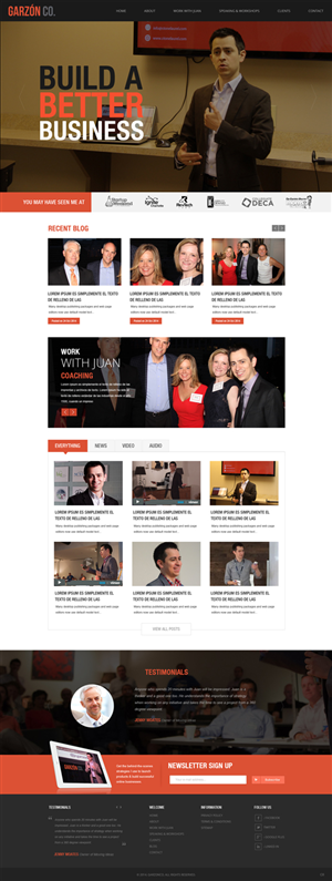 Wordpress Design by pb for this project | Design: #4888690