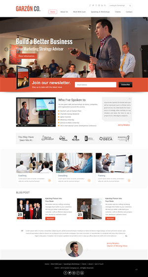 Wordpress Design by pb for this project | Design: #4888693
