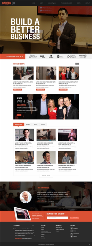 Wordpress Design by pb for this project | Design: #4918994