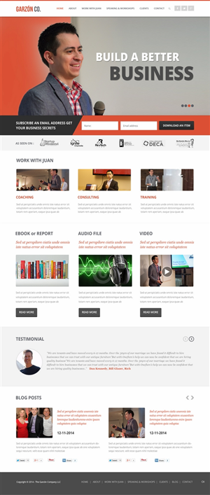 Wordpress Design by pb for this project | Design: #4919002