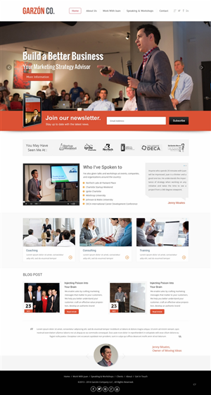 Wordpress Design by pb for this project | Design: #4919003