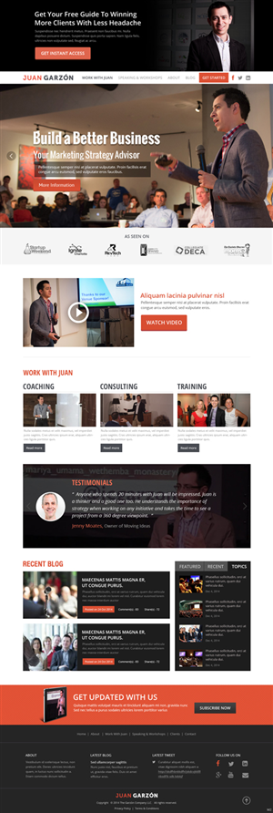 Wordpress Design by pb for this project | Design: #5049622