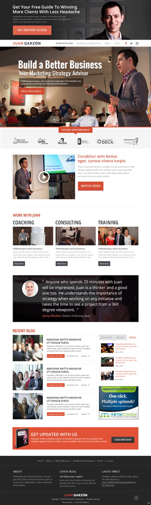 Wordpress Design by pb for this project | Design: #5087752