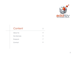 Brochure Design by MadiDesign for additiv | Design: #1414455