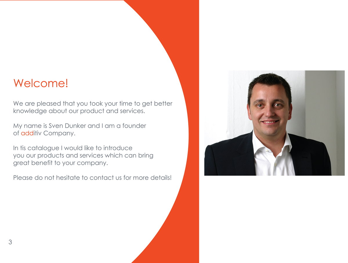 Brochure Design by MadiDesign for additiv | Design #1414463