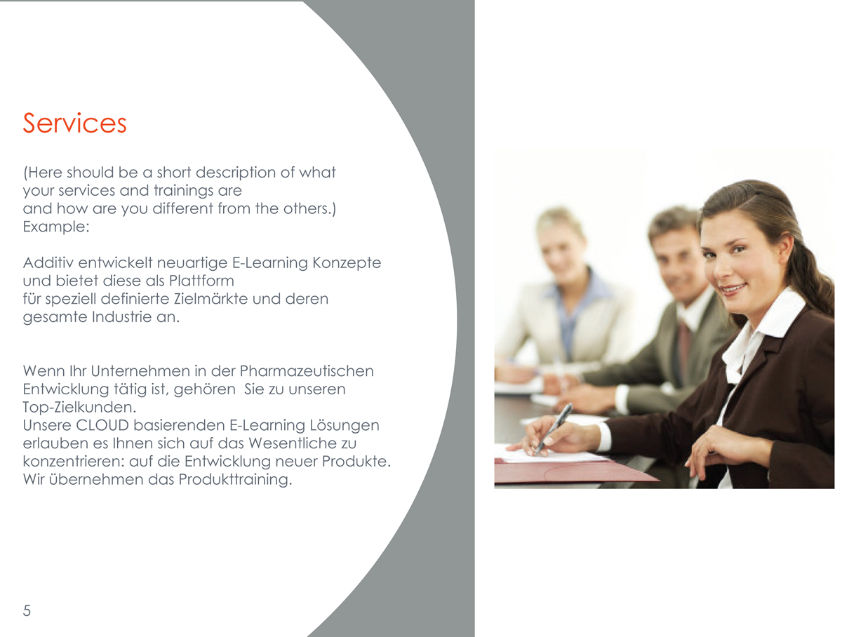 Diseño de Brochure por MadiDesign para additiv | Diseño #1414469