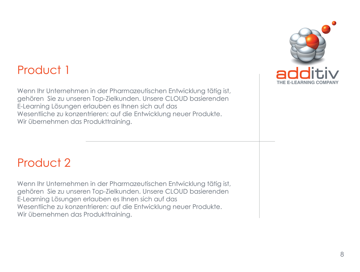 Diseño de Brochure por MadiDesign para additiv | Diseño #1414473