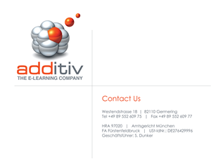 Brochure Design by MadiDesign for additiv | Design: #1414482