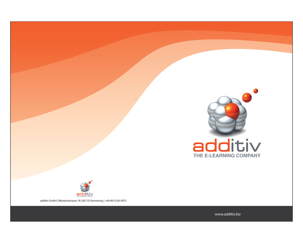 Brochure Design by HLGCreativeTeam for additiv | Design #1735106