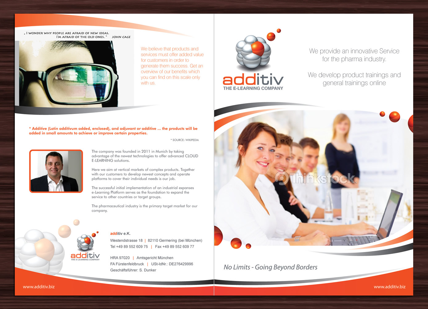 Brochure Design by Sbss for additiv | Design #1381428