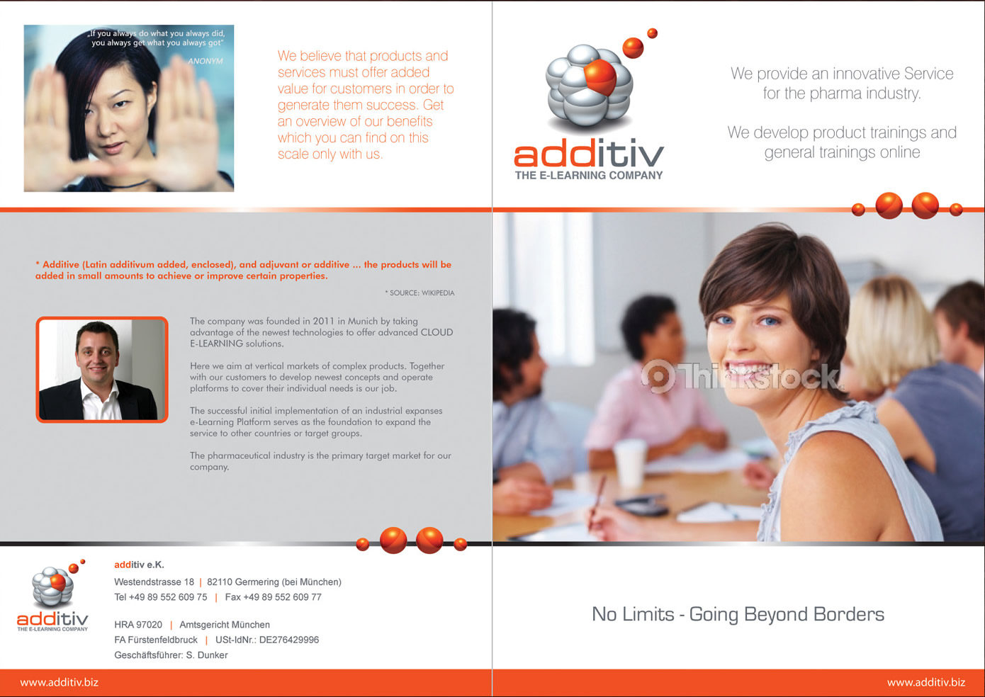 Brochure Design by Sbss for additiv | Design #1381681