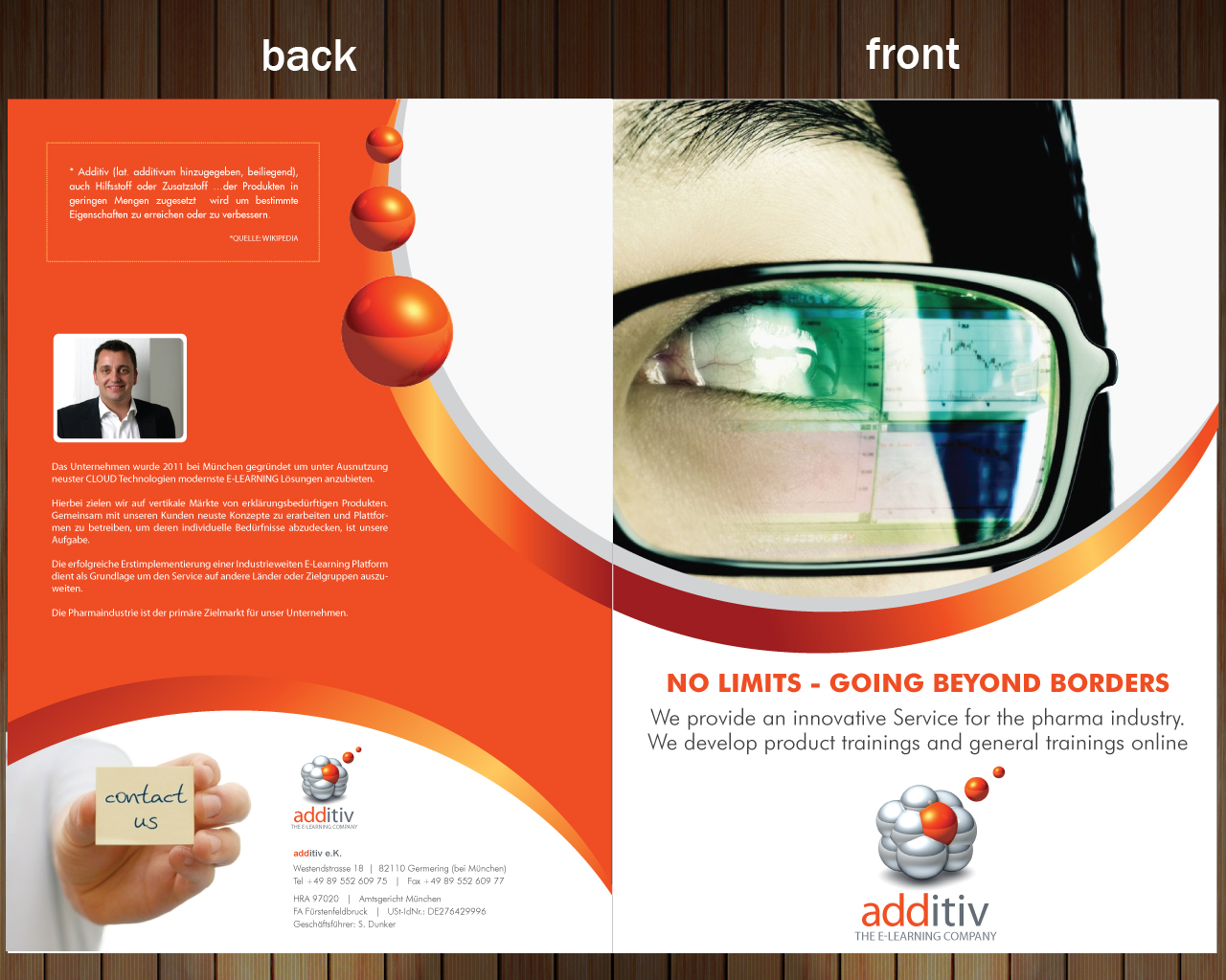 Diseño de Brochure por Sbss para additiv | Diseño #1381905