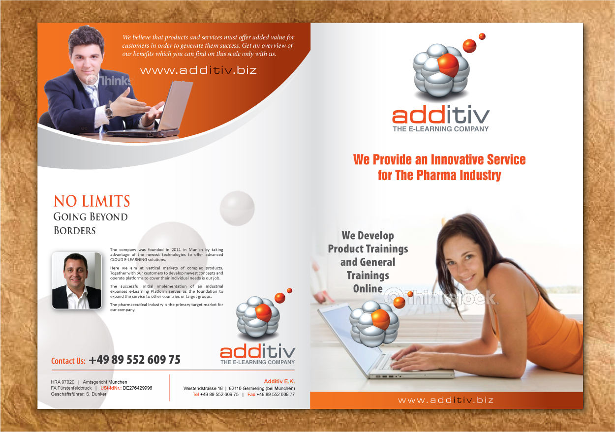 Diseño de Brochure por Sbss para additiv | Diseño #1385181