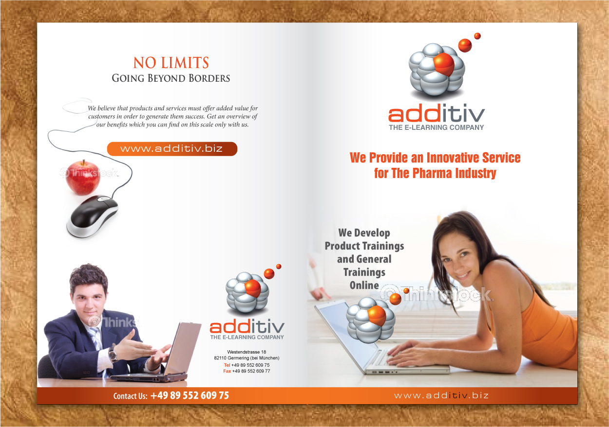 Brochure Design by Sbss for additiv | Design #1385227