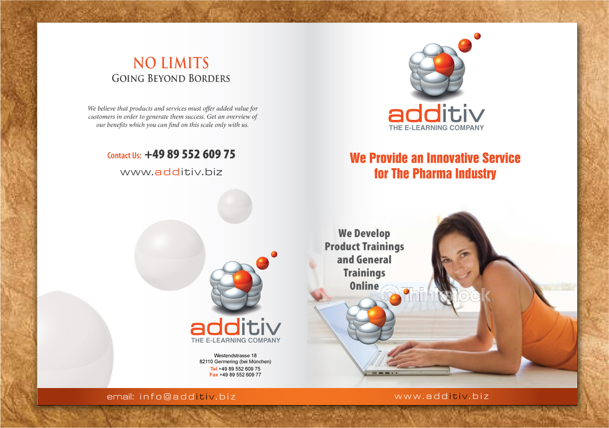 Diseño de Brochure por Sbss para additiv | Diseño #1385489