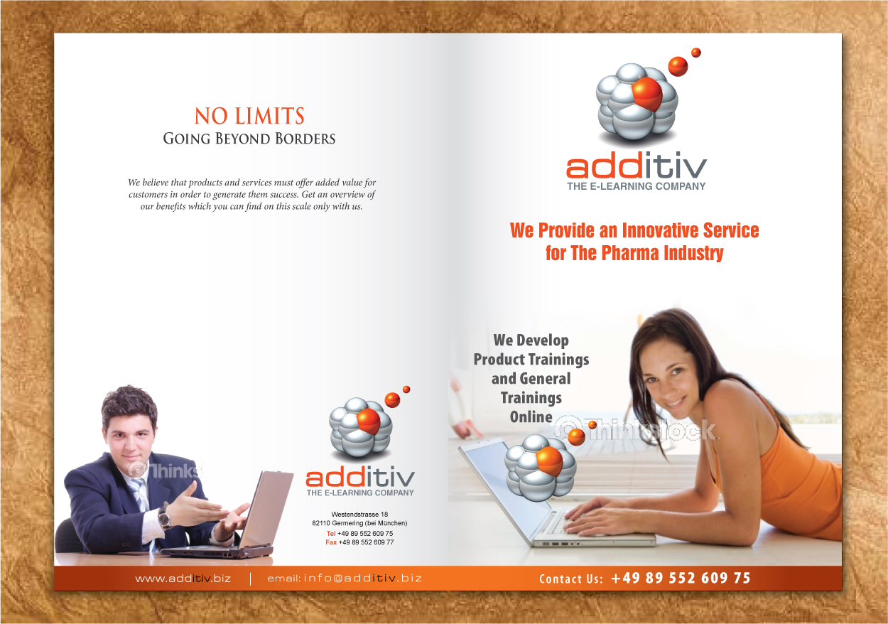 Brochure Design by Sbss for additiv | Design #1385603