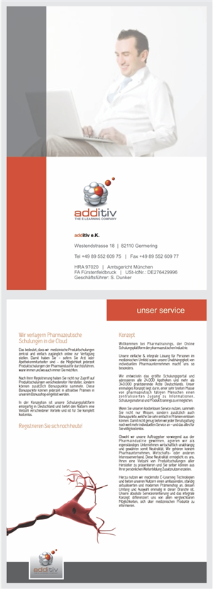 Brochure Design by barinix for additiv | Design: #1378303