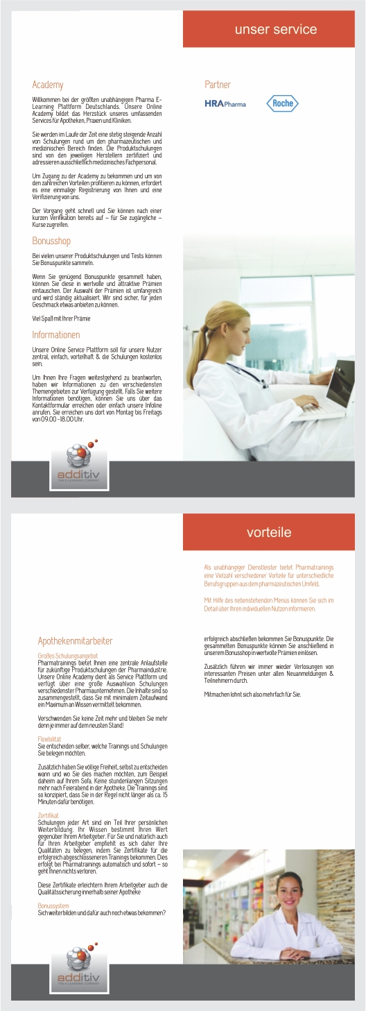 Diseño de Brochure por barinix para additiv | Diseño #1378305