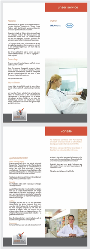 Brochure Design by barinix for additiv | Design: #1378305